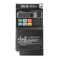 Omron 3G3MX2 Bedienerhandbuch