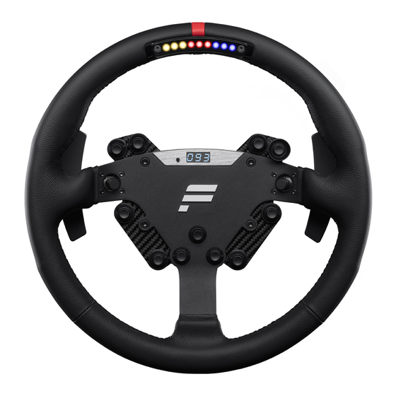FANATEC ClubSport Steering Wheel RS Bedienungsanleitung