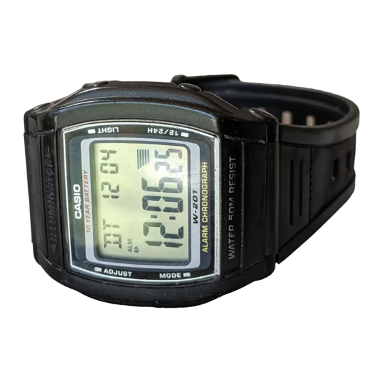 Casio 2879 Bedienerführung