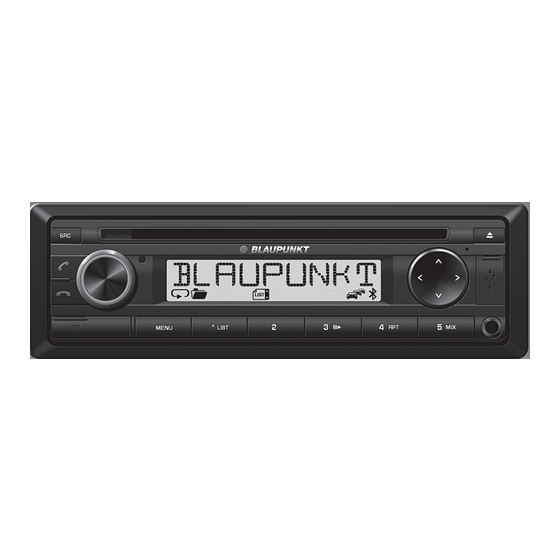 Blaupunkt Concept Pro II Bedienungs- Und Einbauanleitung