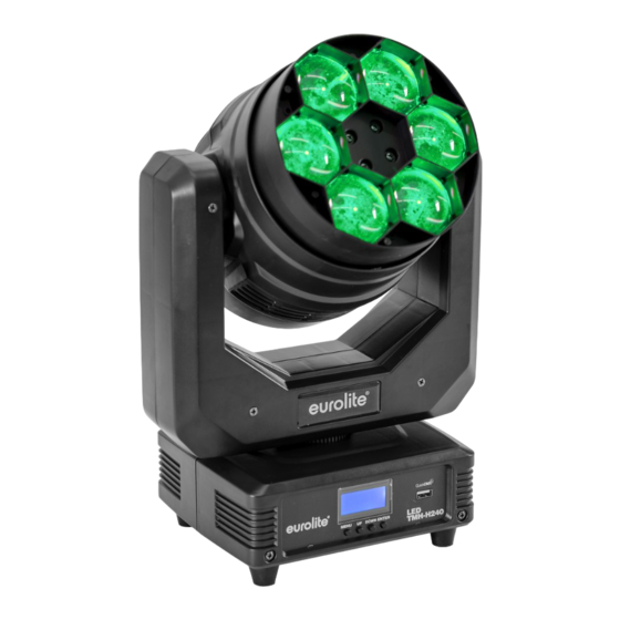 EuroLite LED TMH-H240 Beam/Wash/Flower Effect Bedienungsanleitung