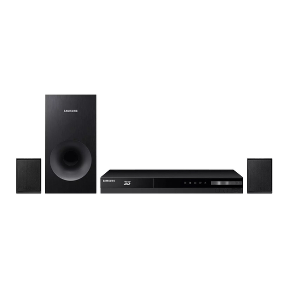 Samsung 2.1CH Blu-ray Bedienungsanleitung