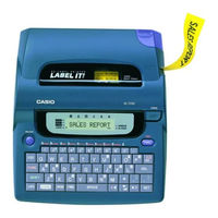 Casio KL-7200E Bedienungsanleitung