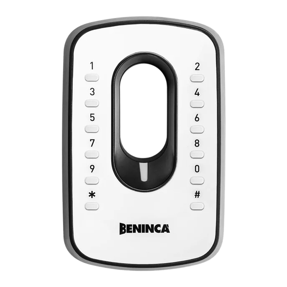 Beninca IRI.KPAD.C Handbuch