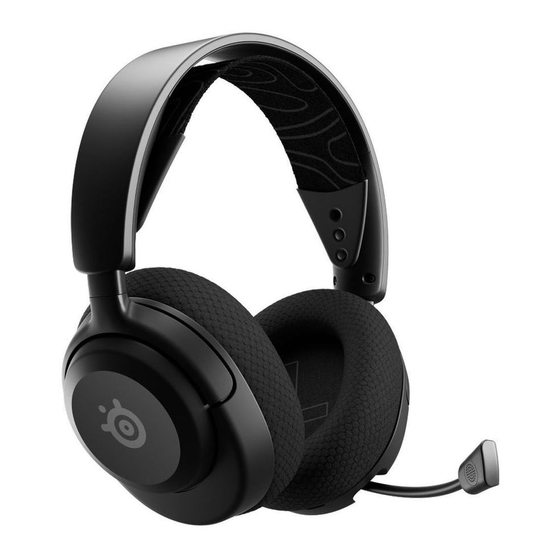 SteelSeries ARCTIS NOVA 5 WIRELESS Produktinformationshandbuch