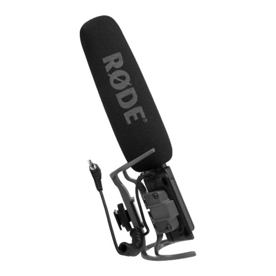 RODE Microphones VideoMic Bedienungsanleitung