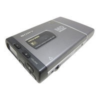 Sony MD Walkman MZ-E40 Bedienungsanleitung