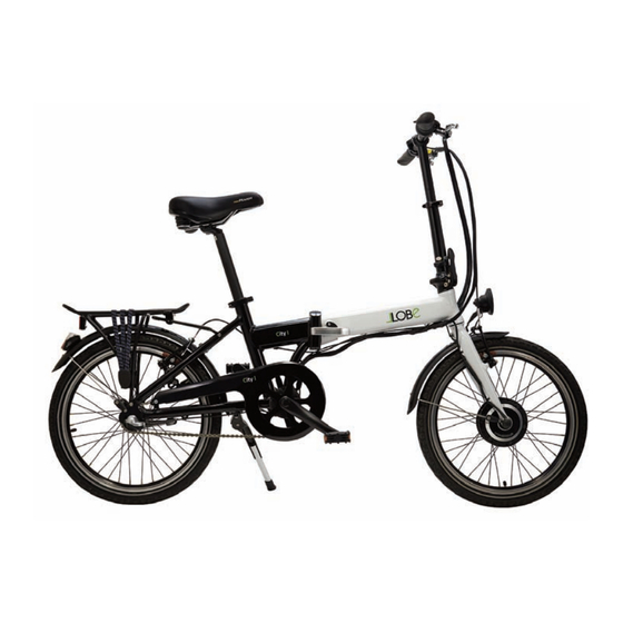 LLobe Falt-E-Bike City I Bedienungsanleitung