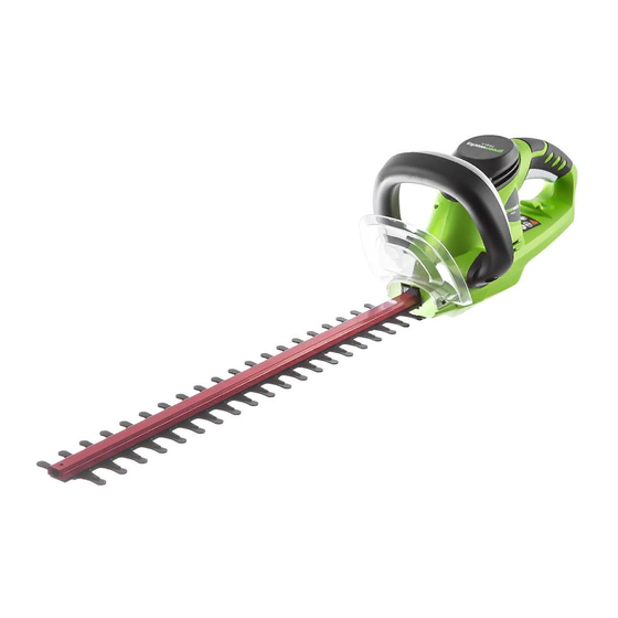 GreenWorks Tools 22077 Bedienungsanleitung