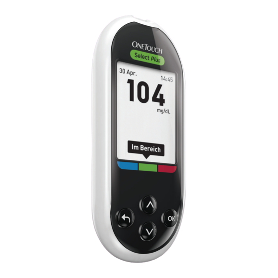 OneTouch selectPlus Gebrauchsanweisung