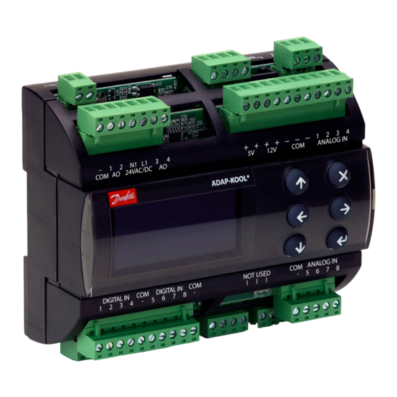 Danfoss AK-PC 551 Benutzerhandbuch