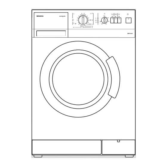 Siemens SIWAMAT XL 556 Gebrauchsanleitung