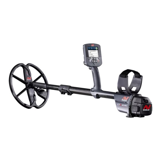Minelab CTX 3030 Bedienungsanleitung
