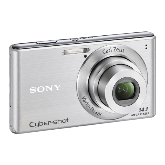 Sony Cyber-shot DSC-W530 Gebrauchsanleitung