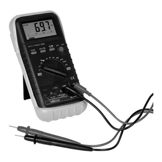 Velleman DVM68 Bedienungsanleitung
