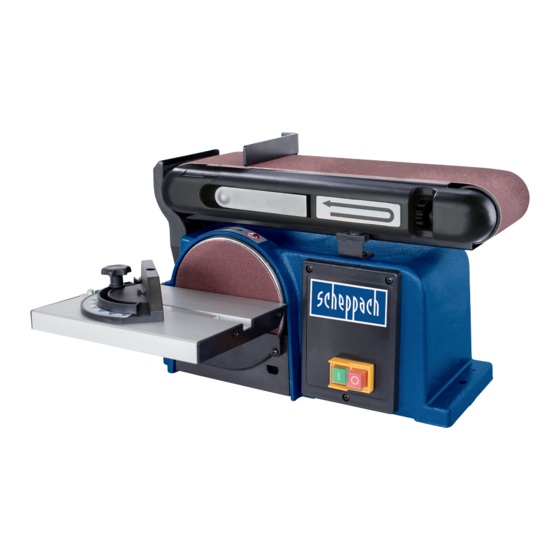 Scheppach BTS900 Original Bedienungsanleitung