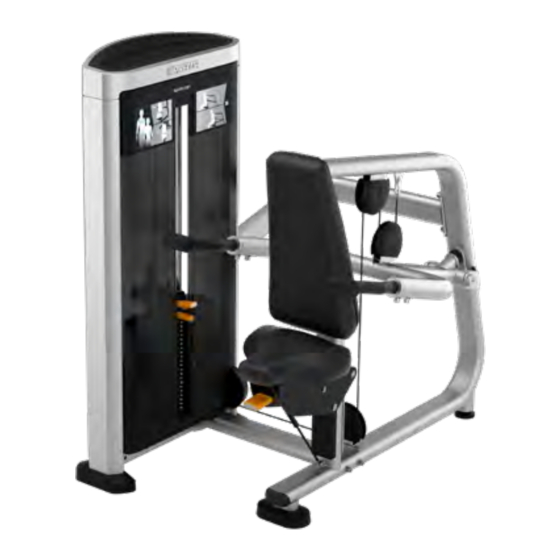 Precor RESOLUTE STRENGTH SELECTORIZED LINE RSL 215 Erste Schritte