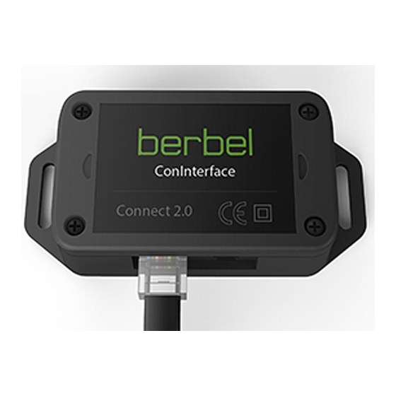 Berbel ConInterface Montageanleitung