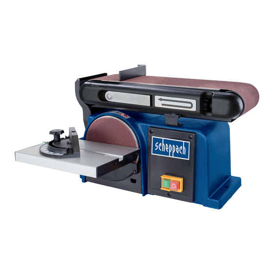 Scheppach bts900 Originalbetriebsanleitung