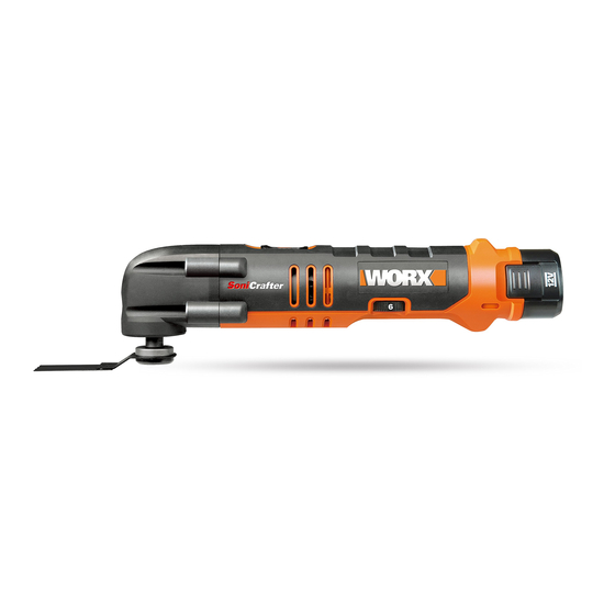 Worx sonicrafter WX673 Originalanleitung