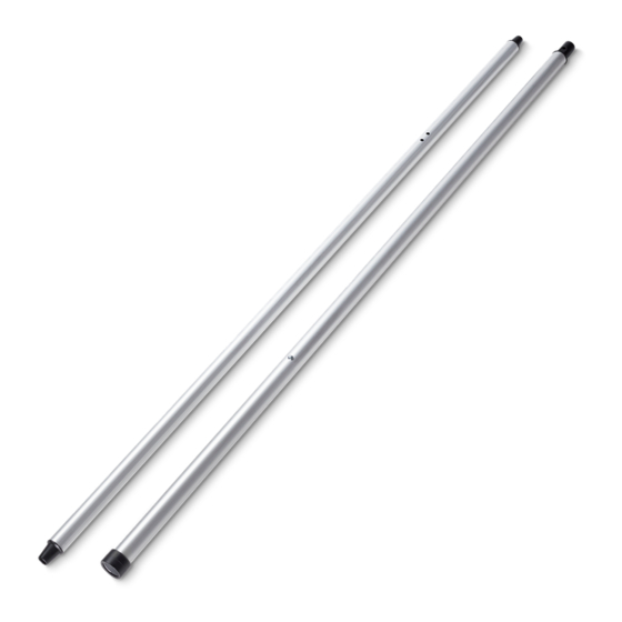 Thule Tension Rafter G2 2.00m wall Montageanleitung