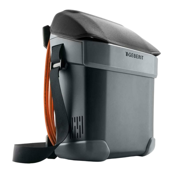 Geberit ESG 3 Betriebsanleitung