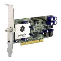 Pinnacle PCTV Sat Pro PCI Bedienungsanleitung
