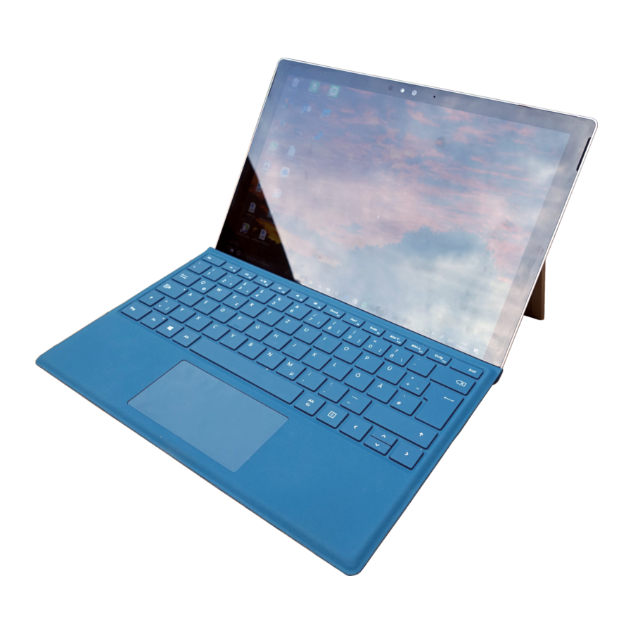 Microsoft Surface Pro 4 Bedienungsanleitung