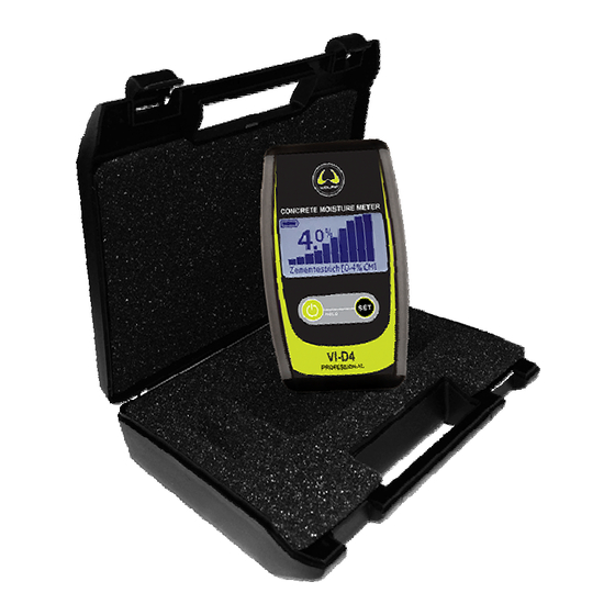 WOLFF VI-D4 Professional Handbuch