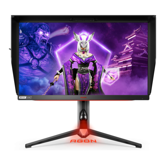 AOC AGON AG254FG Bedienungsanleitung