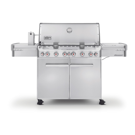 Weber summit 670 Montageanleitung