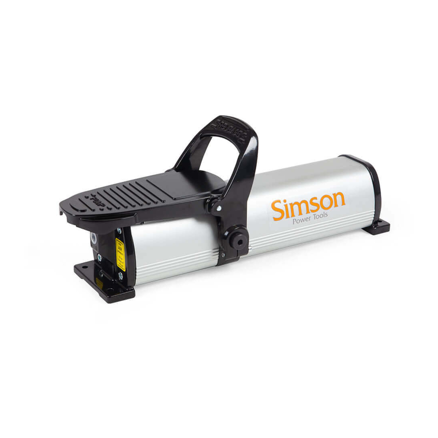 simson AHP 1000-serie Gebrauchanweisung