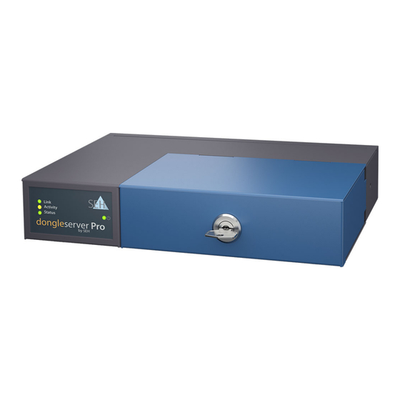 SEH dongleserver Pro Schnellinstallationsanleitung