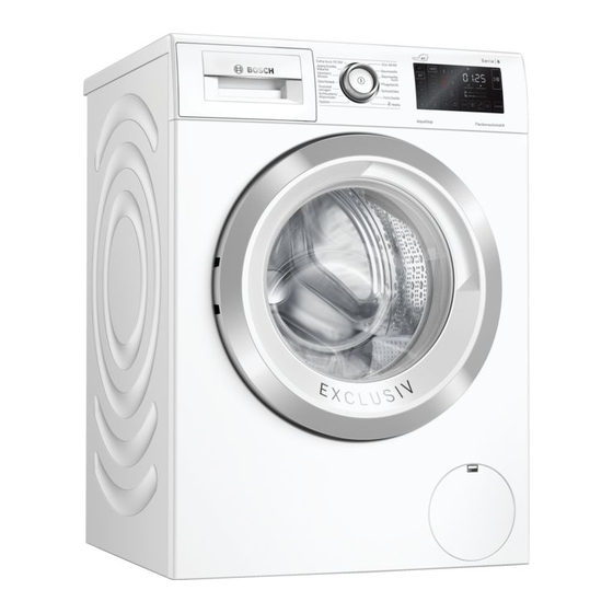 Bosch WAU28RU4AT Gebrauchs- Und Montageanleitung