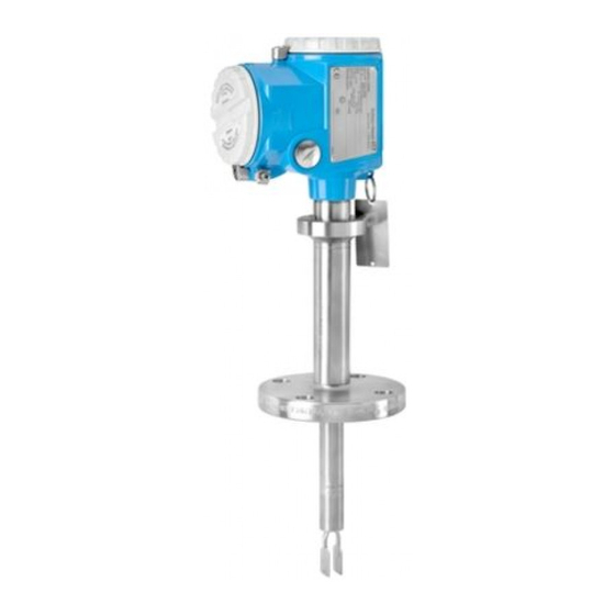 Endress+Hauser Liquiphant FailSafe FTL8 Serie Bedienungsanleitung