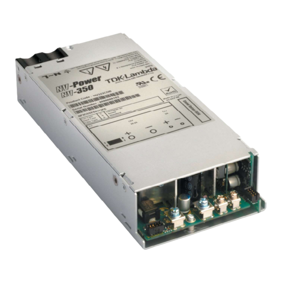 TDK-Lambda NV350FEP Handbuch