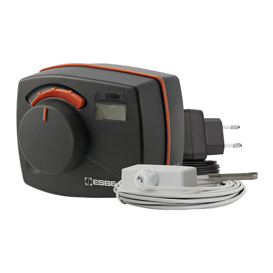 ESBE CRD100 Serie Bedienungsanleitung