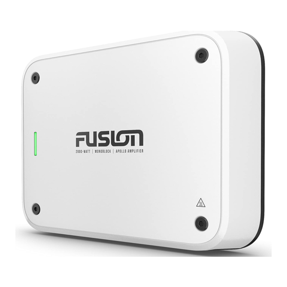 Garmin Fusion Apollo MS-AP12000 Installationsanweisungen