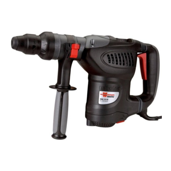 Würth master BMH 32-XE Bedienungsanleitung