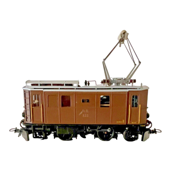 Bemo 1256 Bedienungsanleitung