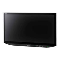 Sony LMD-X550MT Vor Verwendung Dieses Geräts