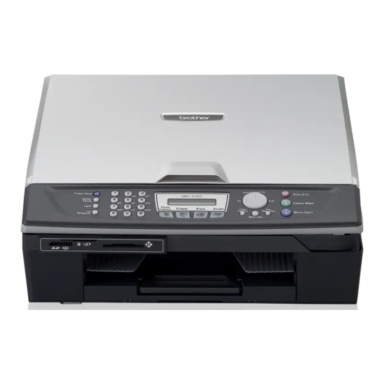 Brother MFC-210C Benutzerhandbuch