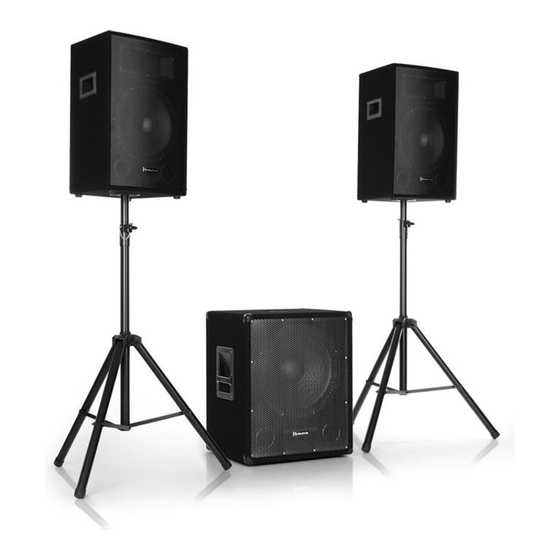 auna PRO Cube 1512 Handbuch