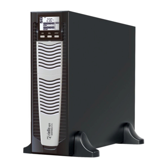 Riello UPS Sentinel DUAL SDU 4000 Technische Eigenschaften