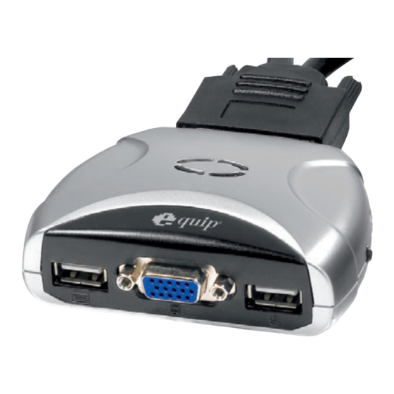 Equip USB Kabel KVM Switch Handbuch