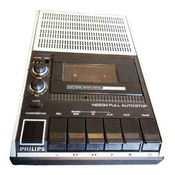 Philips N 2234 Serviceanleitung