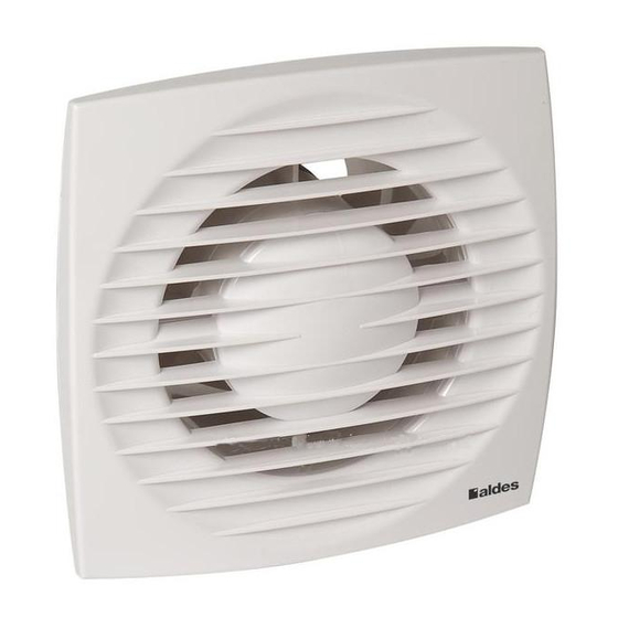 aldes Design - Deco - In line Montageanleitung