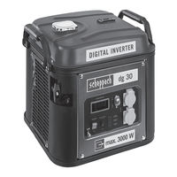 Scheppach dg30 Anleitung
