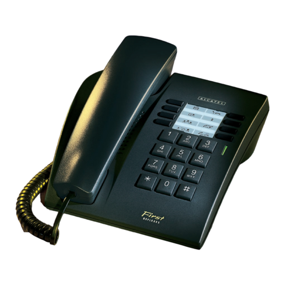 Alcatel First Reflexes Bedienungsanleitung