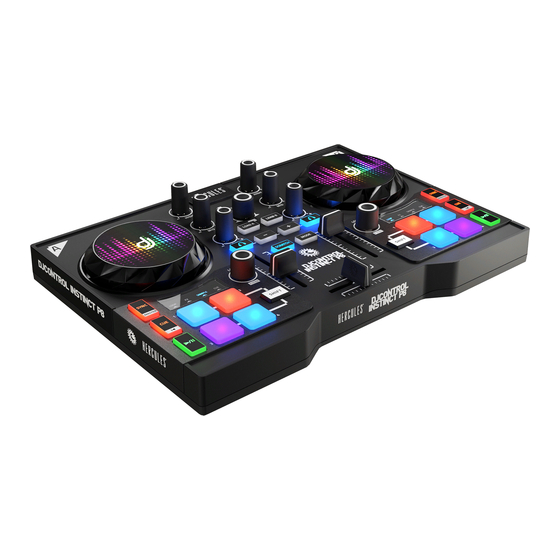 Hercules DJControl Instinct P8 Benutzerhandbuch